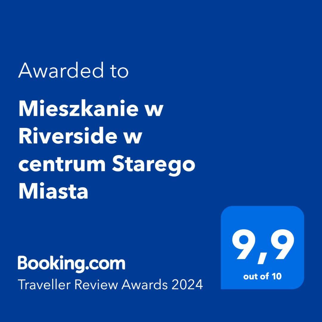 Nowe Mieszkanie W Riverside W Centrum Starego Miasta II Z Parkingiem Gdańsk Exteriör bild